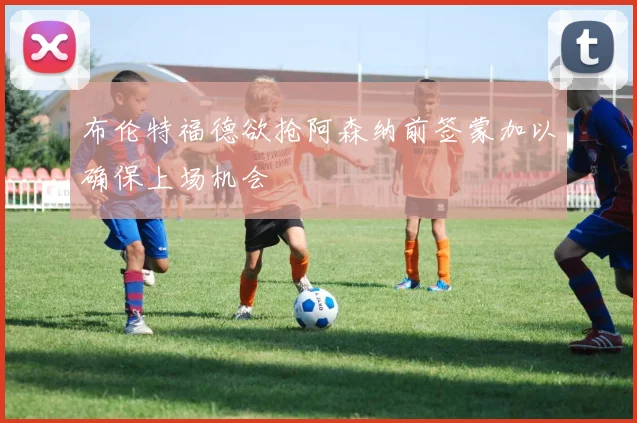 布伦特福德欲抢阿森纳前签蒙加以确保上场机会